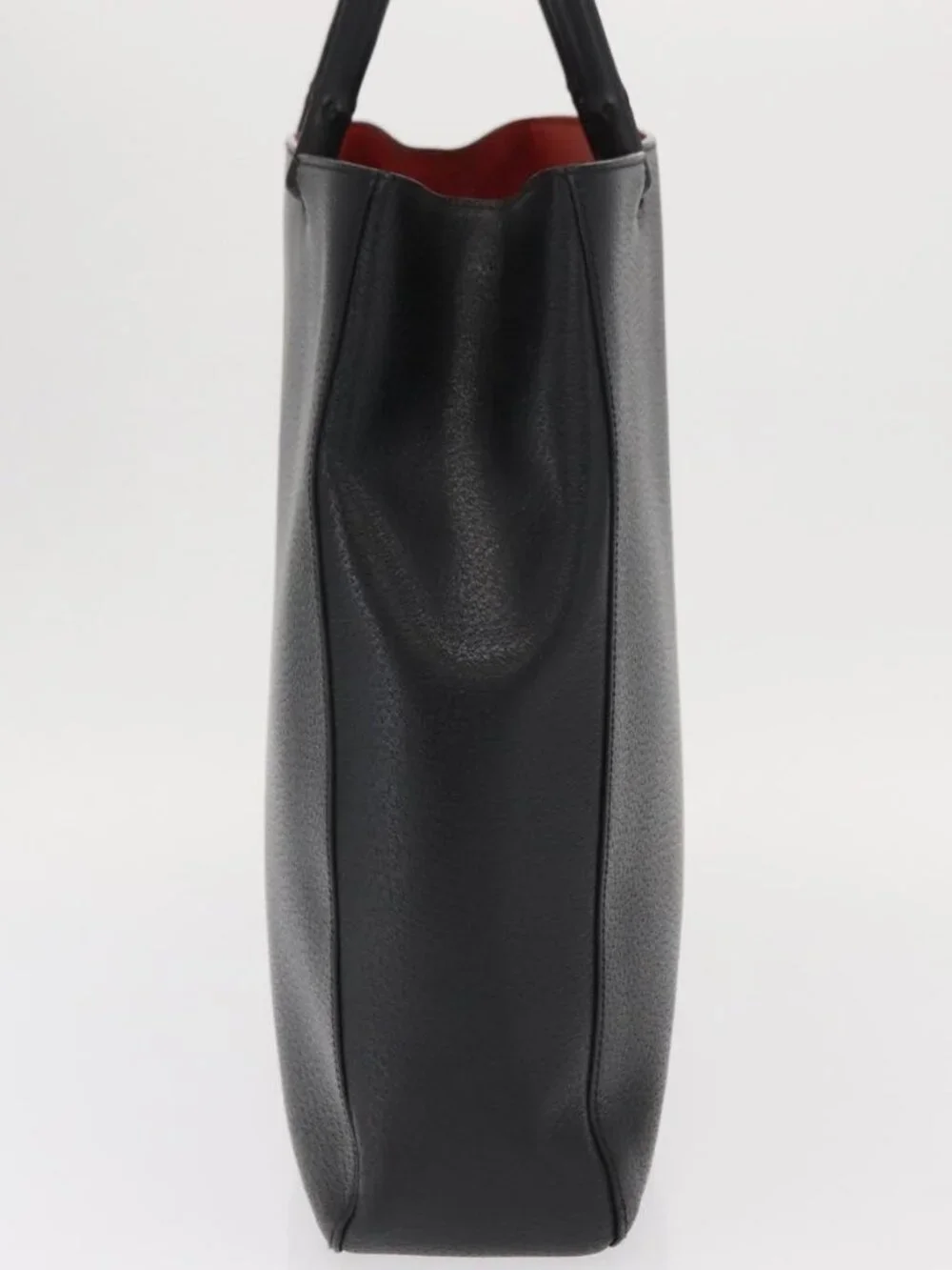 GUCCI Bamboo Tote Bag Leather Black 002 1059 Auth 160597 - Picture 5 of 16